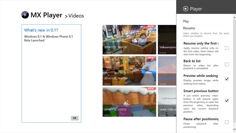 mx video player for windows 8.1